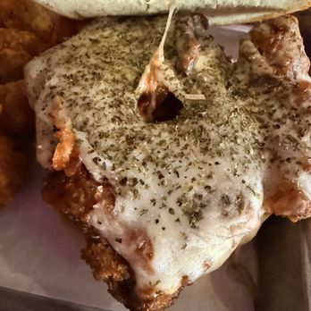 Recbar - Chicka Chicka Parmesan sandwich - Bars Near Me - Louisville, Kentucky Recbar - Chicka Chicka Parmesan sandwich - Bars Near Me - Louisville, Kentucky