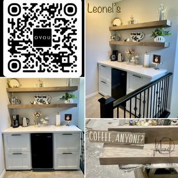 Leonel’s - Custom Coffee bar & Floating shelves - Carpenters Near Me - Mesa, Arizona Leonel’s - Custom Coffee bar & Floating shelves - Carpenters Near Me - Mesa, Arizona