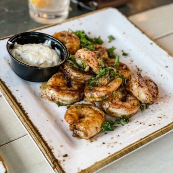 Raw & Refined - Honey Jerk Shrimp (missing pineapple - they ran out) - Seafood Near Me - Baltimore, Maryland