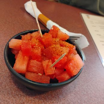 Quiote - Free spicy watermelon appetizer - Mexican Near Me - Petaluma, California