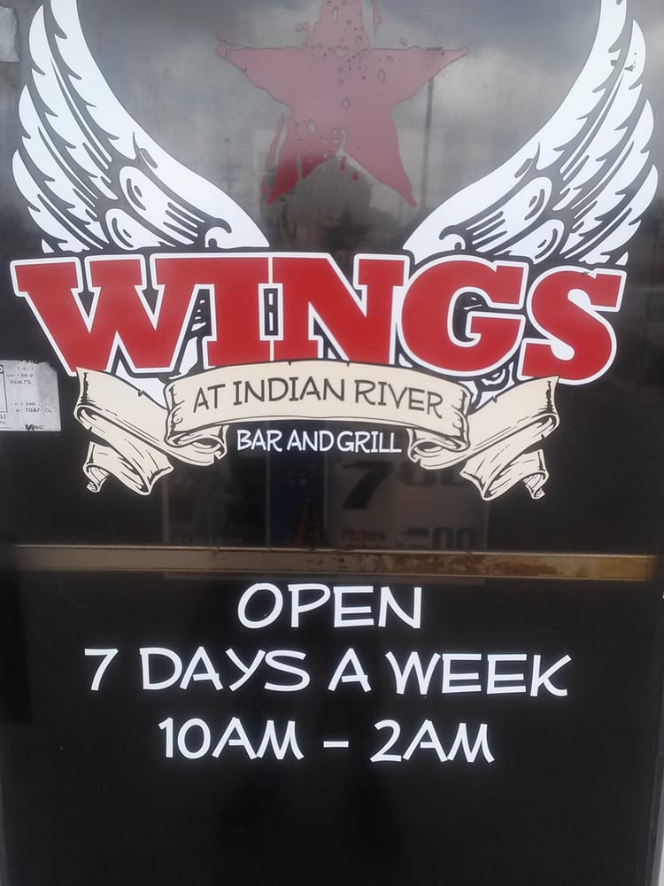 WINGS AT INDIAN RIVER BAR AND GRILL 4353 Indian River Rd, Chesapeake