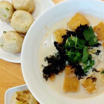 Sang-Ji Fried Bao - Salty Soy Milk - Dumplings Near Me - Toronto, Ontario Sang-Ji Fried Bao - Salty Soy Milk - Dumplings Near Me - Toronto, Ontario