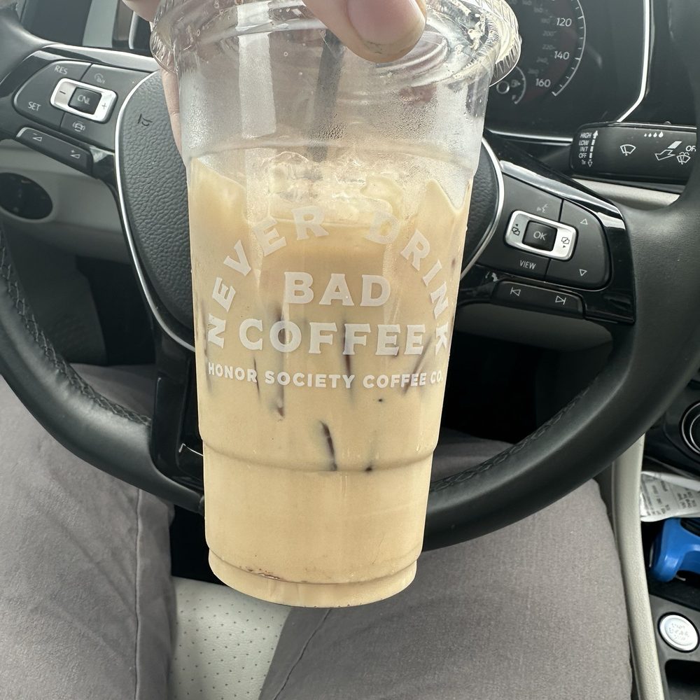 Honor Society - Iced Salty Texan - Coffee Roasteries Near Me - Tomball, Texas Honor Society - Iced Salty Texan - Coffee Roasteries Near Me - Tomball, Texas