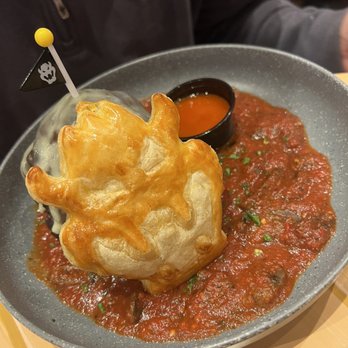 Toadstool Cafe - Bowser's Fireball Challenge ($30) @territheplatypus.eatz - Cafes Near Me - Universal City, California