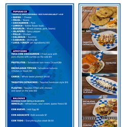 Casa Cabana Food Truck - Menu