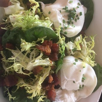 Barbette - Poached eggs--pretty much a breakfast salad - French Near Me - Minneapolis, Minnesota