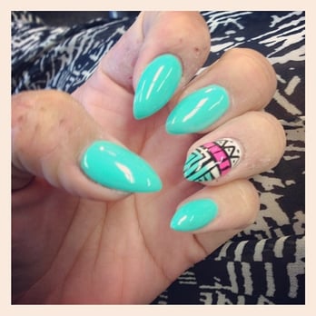 Tracy's Nails - Love my nails Nancy hooked it up. Doesn't really professionalize in tribal but I couldn't tell because she did a great Job. - Nail Salons Near Me - Stockton, California