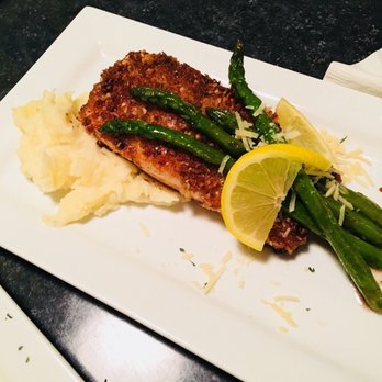 101 West - Almond crusted salmon, yum yum. - New American Near Me - Cabo Rojo, Puerto Rico 101 West - Almond crusted salmon, yum yum. - New American Near Me - Cabo Rojo, Puerto Rico