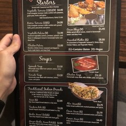 Tandoori Oven - Menu (August 2021)