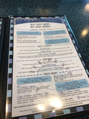 Menu photo 6 Blue Plate Diner Middletown, RI