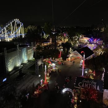 Great America's Winterfest - View from the gondola ride - Festivals Near Me - Santa Clara, California Great America's Winterfest - View from the gondola ride - Festivals Near Me - Santa Clara, California