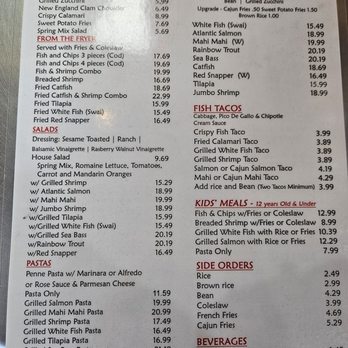 Fish Daddy Grill - Menu - Seafood Near Me - Fullerton, California