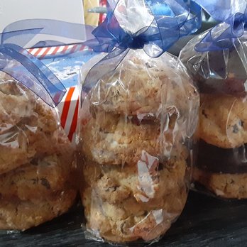Levain Bakery - Upper East Side, NYC - Two chocolate chips walnut packs of four, and one  variety pack of four. - Bakeries Near Me - New York, New York