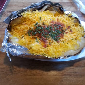 Big Bob Gibson - Loaded Potato with NO Sour Cream - Barbeque Near Me - Decatur, Alabama Big Bob Gibson - Loaded Potato with NO Sour Cream - Barbeque Near Me - Decatur, Alabama