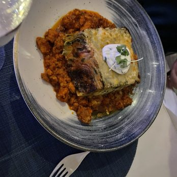 Lago - Lasagna with sausage ragu - Italian Near Me - Las Vegas, Nevada Lago - Lasagna with sausage ragu - Italian Near Me - Las Vegas, Nevada
