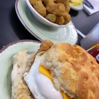 Buttered Biscuit - Buttered Biscuit with Chicken - Breakfast & Brunch Near Me - Waynesville, North Carolina