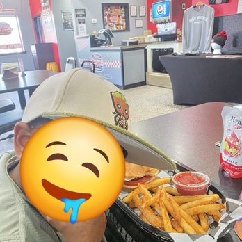 Rock Burger Cheektowaga - Kid with burger and fries - Burgers Near Me - Cheektowaga, New York Rock Burger Cheektowaga - Kid with burger and fries - Burgers Near Me - Cheektowaga, New York