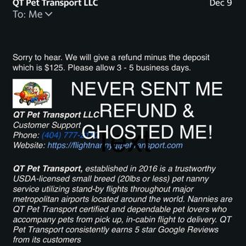 Flight Nanny QT Pet Transport - Pet Transportation Near Me - Atlanta, Georgia Flight Nanny QT Pet Transport - Pet Transportation Near Me - Atlanta, Georgia