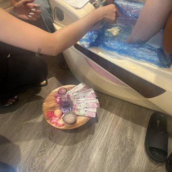Mega Nail Bar - The rose pedicure - Nail Salons Near Me - Santa Clara, California
