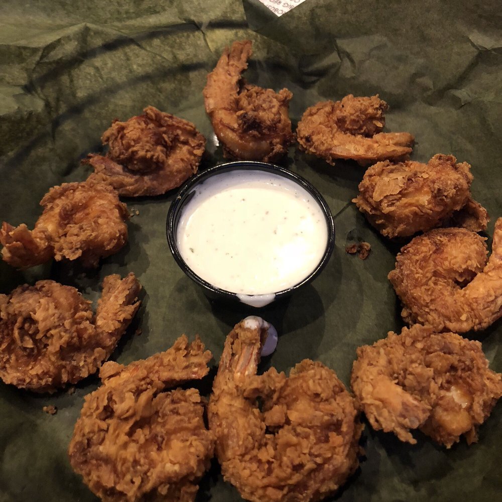 Bombshells Restaurant & Bar - Fried shrimp (before) - Sports Bars Near Me - Pearland, Texas Bombshells Restaurant & Bar - Fried shrimp (before) - Sports Bars Near Me - Pearland, Texas