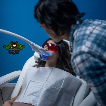 Sparkling Whites - Taking care of client - Teeth Whitening Near Me Sparkling Whites - Taking care of client - Teeth Whitening Near Me