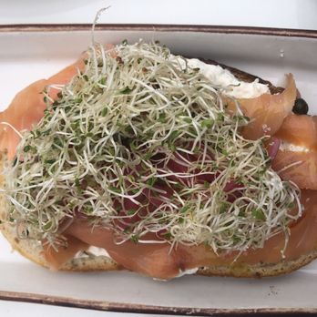 Goat Tree - Smoked Salmon Toast - Cafes Near Me - Santa Barbara, California Goat Tree - Smoked Salmon Toast - Cafes Near Me - Santa Barbara, California