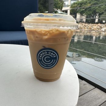 Cargo Cafe - La Jolla Reserve - Iced Latte - Coffee & Tea Near Me - San Diego, California Cargo Cafe - La Jolla Reserve - Iced Latte - Coffee & Tea Near Me - San Diego, California