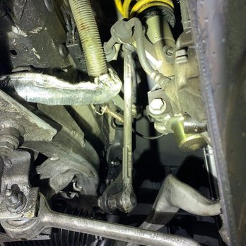Performance Dynamic - How the car was delivered to the shop, underside covered in oil. - Auto Repair Near Me - Mountain View, California