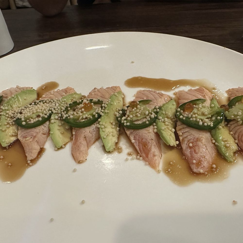 Mahzu Sushi & Grill - Salmon carpaccio - Sushi Bars Near Me - Gainesville, Florida Mahzu Sushi & Grill - Salmon carpaccio - Sushi Bars Near Me - Gainesville, Florida
