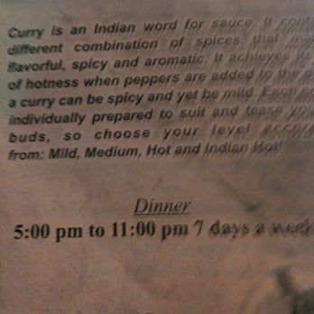 Sizler Tandoori - Take out menu cover - Indian Near Me - Orlando, Florida Sizler Tandoori - Take out menu cover - Indian Near Me - Orlando, Florida