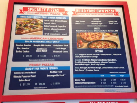 Menu photo 3 Domino's Pizza North Augusta, SC Menu photo 3 Domino's Pizza North Augusta, SC