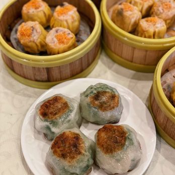 Koi Palace - Chive & shrimp dumplings // Sui mai - Dim Sum Near Me - Milpitas, California Koi Palace - Chive & shrimp dumplings // Sui mai - Dim Sum Near Me - Milpitas, California