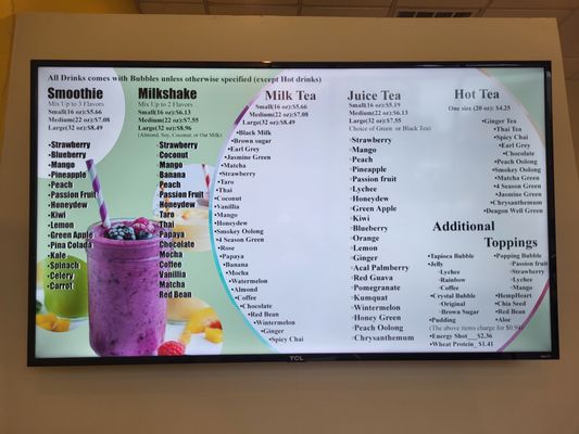 Menu photo 3 Bubble Tea Café Rockville, MD Menu photo 3 Bubble Tea Café Rockville, MD