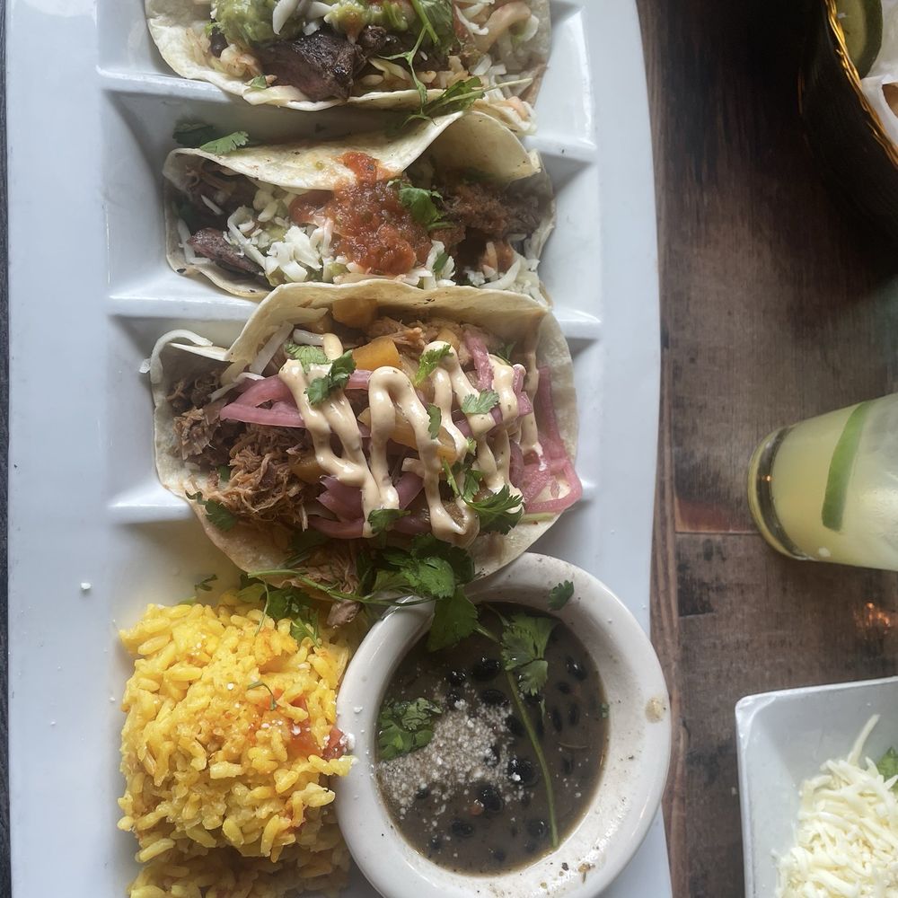 Salty Lime Cantina - Plentiful Soft tacos - steak and an added pork carnitas taco - Cocktail Bars Near Me - Palm Harbor, Florida Salty Lime Cantina - Plentiful Soft tacos - steak and an added pork carnitas taco - Cocktail Bars Near Me - Palm Harbor, Florida