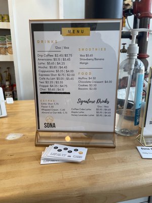 Menu photo 8 SONA Coffee Tulsa, OK