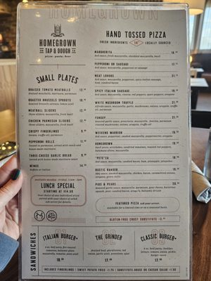 Menu photo 8 Homegrown Tap & Dough Parker, CO Menu photo 8 Homegrown Tap & Dough Parker, CO