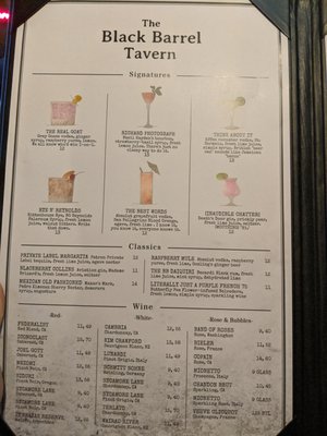 Menu photo 7 Black Barrel Tavern Chicago, IL