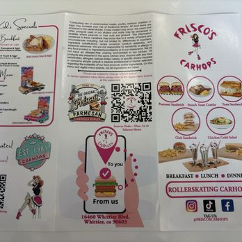 Frisco's Carhops - American Near Me - Whittier, California