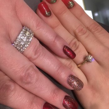 Ann Nails & Spa - Me and my girl got in the Christmas Spirit! - Nail Salons Near Me - Crown Point, Indiana
