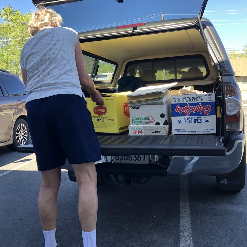 American Document Destruction - Saturday, April 27, 2019: getting boxes of paper out for shredding event. Shredding by American Document Destruction, Inc. - Shredding Services Near Me - Sparks, Nevada American Document Destruction - Saturday, April 27, 2019: getting boxes of paper out for shredding event. Shredding by American Document Destruction, Inc. - Shredding Services Near Me - Sparks, Nevada