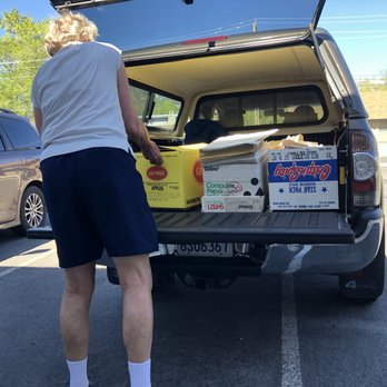 American Document Destruction - Saturday, April 27, 2019: getting boxes of paper out for shredding event. Shredding by American Document Destruction, Inc. - Shredding Services Near Me - Sparks, Nevada