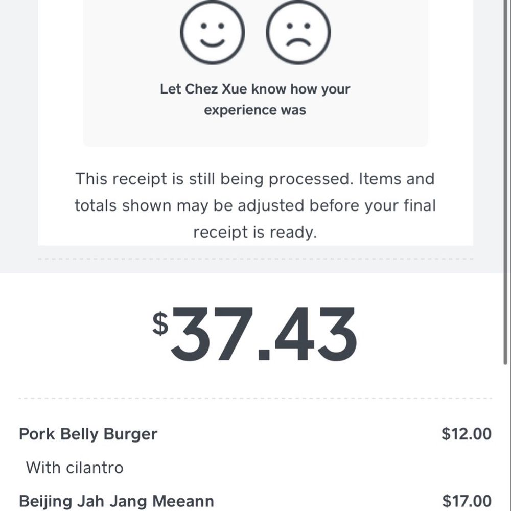 Chez Xue - Service charge + tax on top of it. No tip though and no print out of receipt - Chinese Near Me - Foster City, California Chez Xue - Service charge + tax on top of it. No tip though and no print out of receipt - Chinese Near Me - Foster City, California