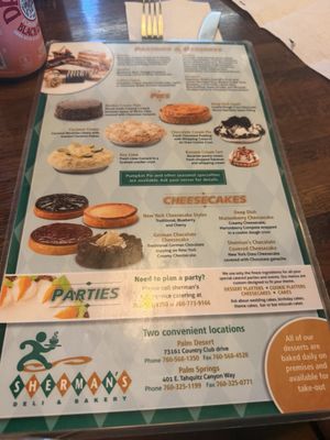 Menu photo 3 Sherman's Deli & Bakery Palm Desert, CA Menu photo 3 Sherman's Deli & Bakery Palm Desert, CA