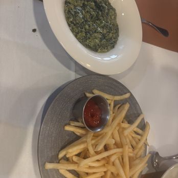 The Slough House Kitchen - Creamy Spinach & French Fries - Breakfast & Brunch Near Me - Sloughhouse, California The Slough House Kitchen - Creamy Spinach & French Fries - Breakfast & Brunch Near Me - Sloughhouse, California