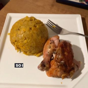Randy's BBQ - Mofongo and quarter chicken - Barbeque Near Me - San Juan, Puerto Rico