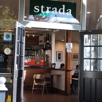 Caffe Strada - Patio entrance - Coffee & Tea Near Me - Berkeley, California