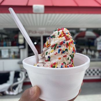 Nathan's Dairy Bar - soft serve with jimmies - Ice Cream & Frozen Yogurt Near Me - Manassas, Virginia