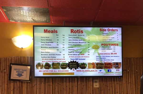 Menu photo 2 Island Flava Ottawa, ON