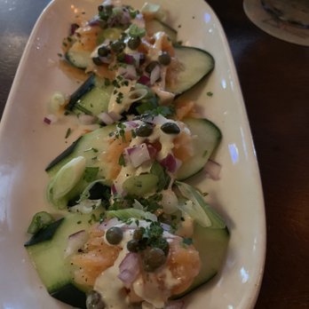 Fado Irish Pub - Smoked Salmon Bites - Irish Near Me - Chicago, Illinois