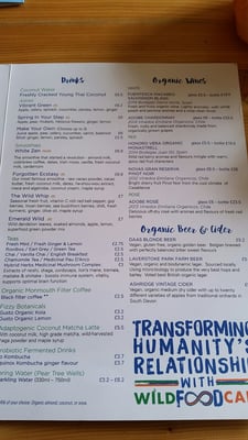 Menu photo 4 Wild Food Cafe London, XGL